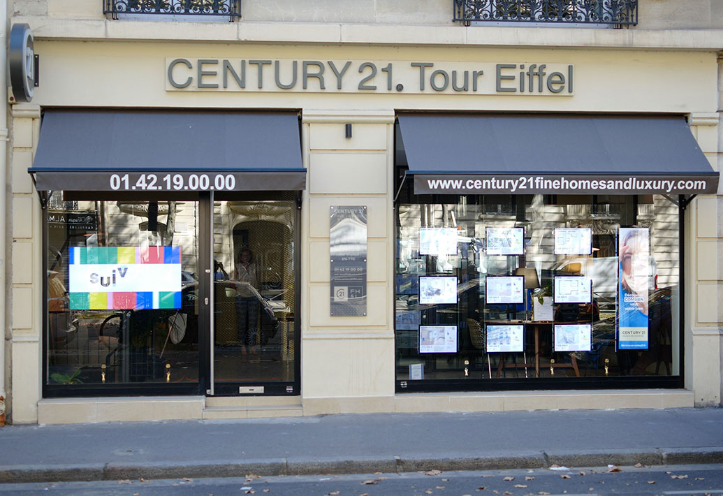 agence immobilière CENTURY 21 Tour Eiffel