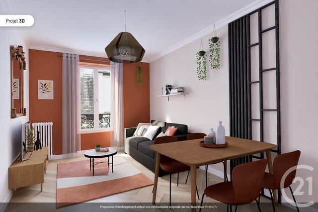 Appartement F2 à vendre - 2 pièces - 43,50 m2 - Paris - 75017 - ILE-DE-FRANCE