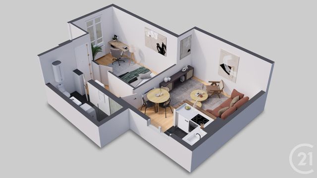 Appartement F2 à vendre - 2 pièces - 35,26 m2 - Paris - 75012 - ILE-DE-FRANCE