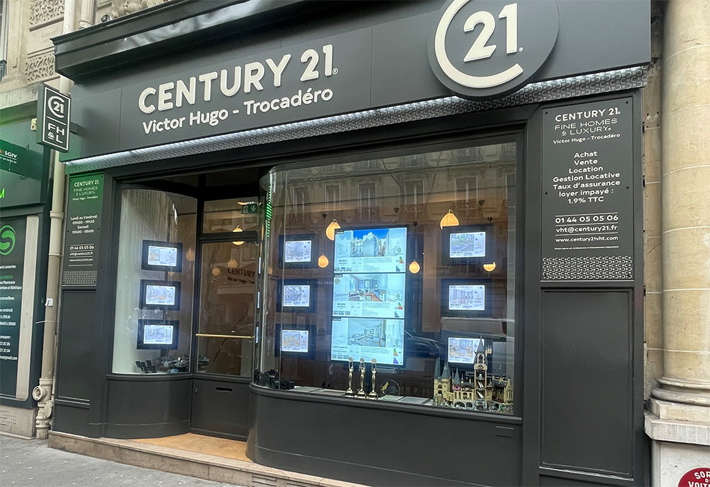 agence immobilière CENTURY 21 Victor Hugo - Trocadéro