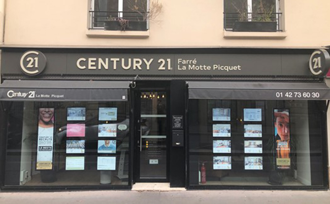 Agence immobilièreCENTURY 21 Farré La Motte Picquet, 75015 PARIS