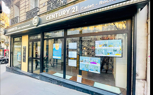 CENTURY 21 Cadet - Rochechouart - Agence immobilière - Paris