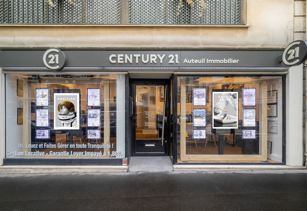 CENTURY 21 Auteuil Immobilier - Agence immobilière - Paris