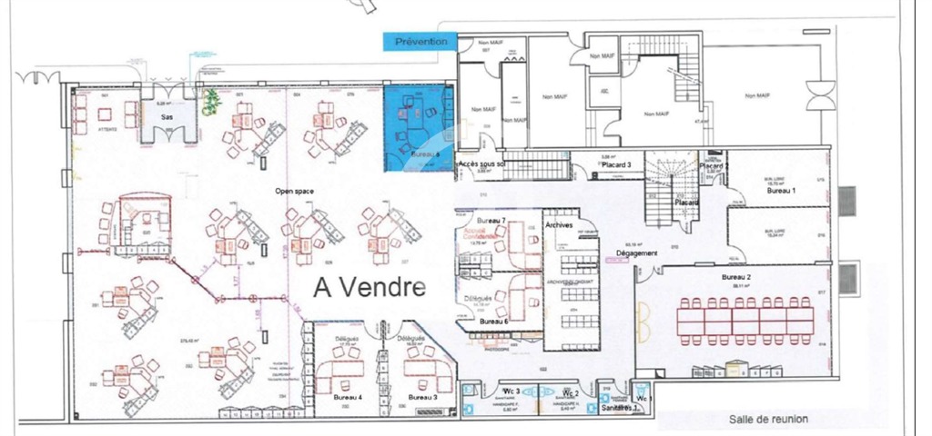 Bureaux à vendre - 1186.0 m2 - 26 - Drome