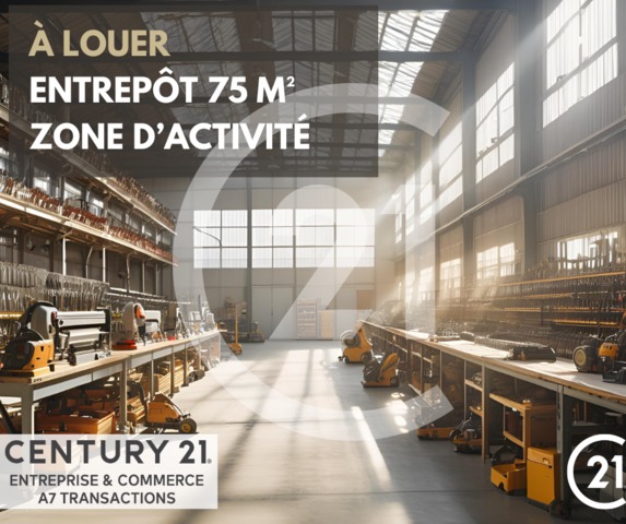 Local industriel à louer - 75.0 m2 - 26 - Drome