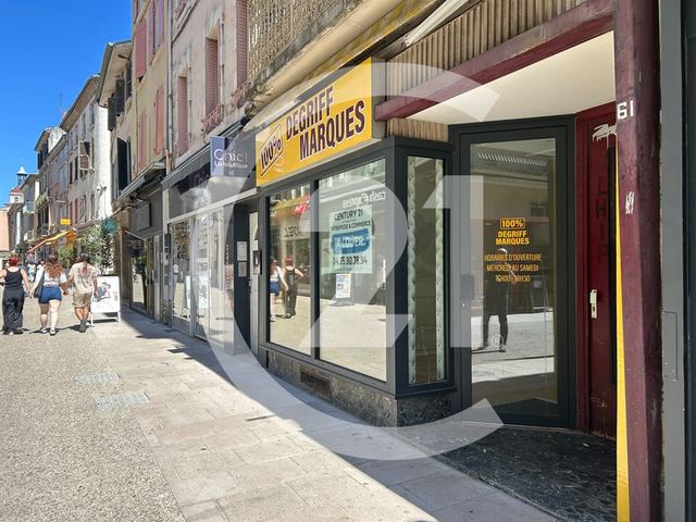 Local commercial à louer - 65.0 m2 - 26 - Drome