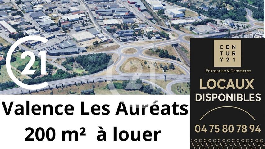 Local d'activité à louer - 200.0 m2 - 26 - Drome