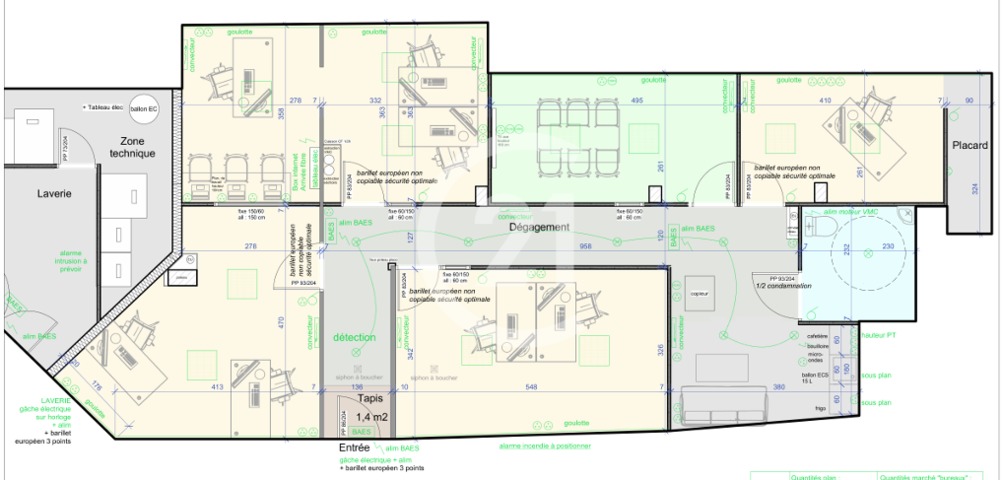 Local commercial à louer - 150.0 m2 - 26 - Drome