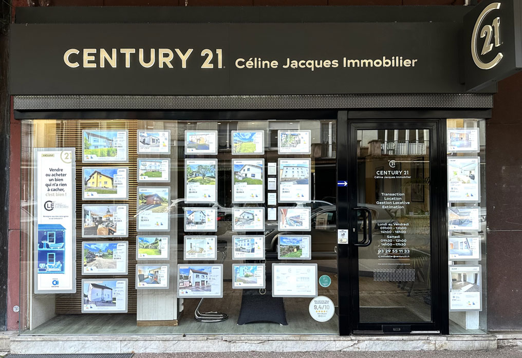 Agence immobilièreCENTURY 21 Céline Jacques Immobilier, 88100 ST DIE DES VOSGES