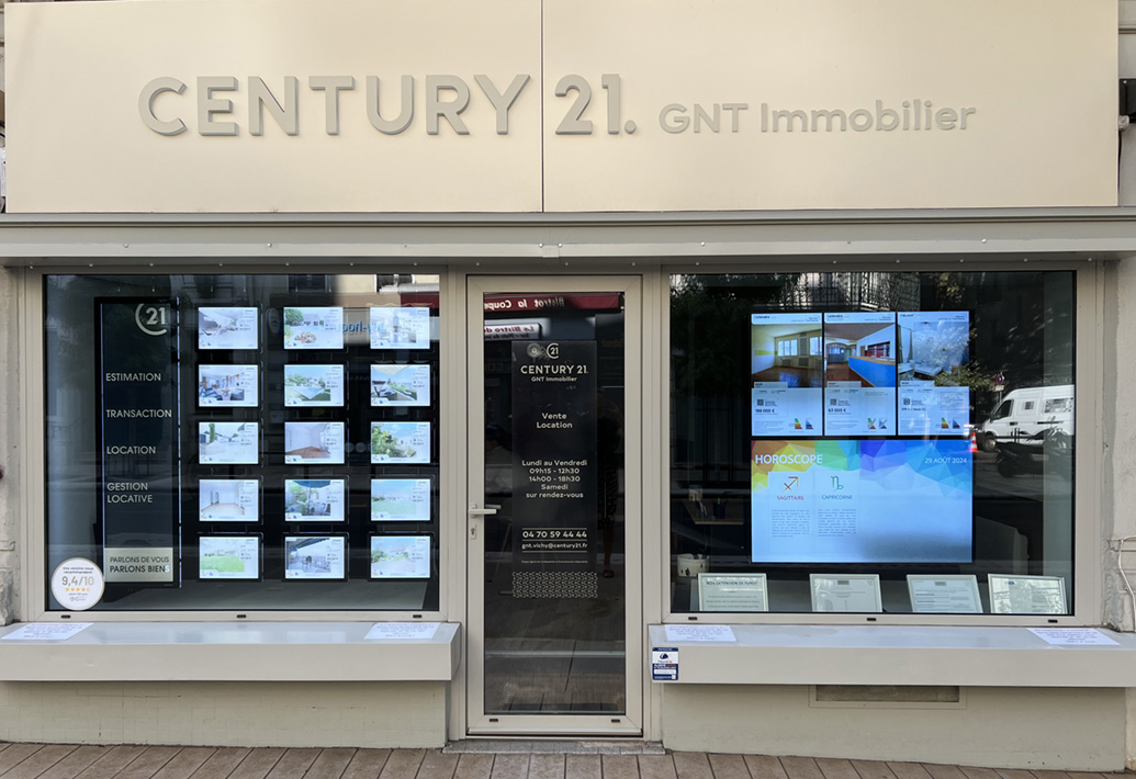 CENTURY 21 GNT Immobilier - Agence immobilière - Vichy