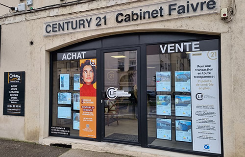CENTURY 21 Cabinet Faivre - Agence immobilière - Dole