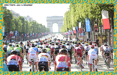 Places pour l'arrivée du Tour de France !