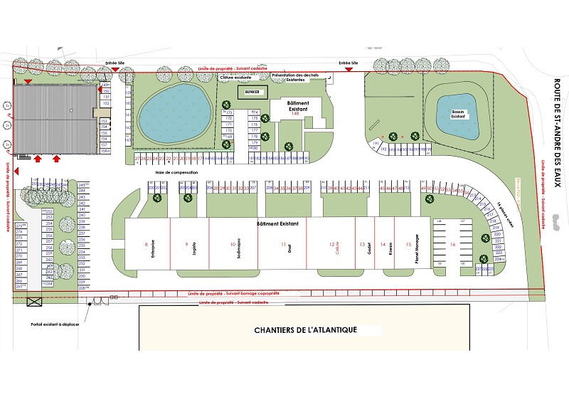 Local d'activité à louer - 874.0 m2 - 44 - Loire-Atlantique