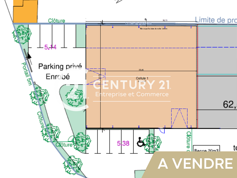 Local d'activité à vendre - 508.0 m2 - 44 - Loire-Atlantique