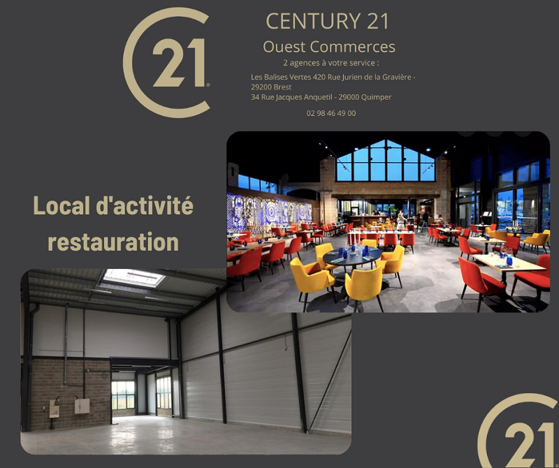 Entrepôt à vendre - 600.0 m2 - 29 - Finistere