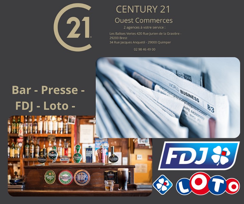 Bar à vendre - 400.0 m2 - 29 - Finistere