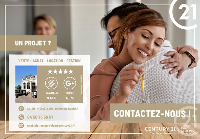 Terrain &agrave; vendre - 812 m2 - Novel - 74 - RHONE-ALPES