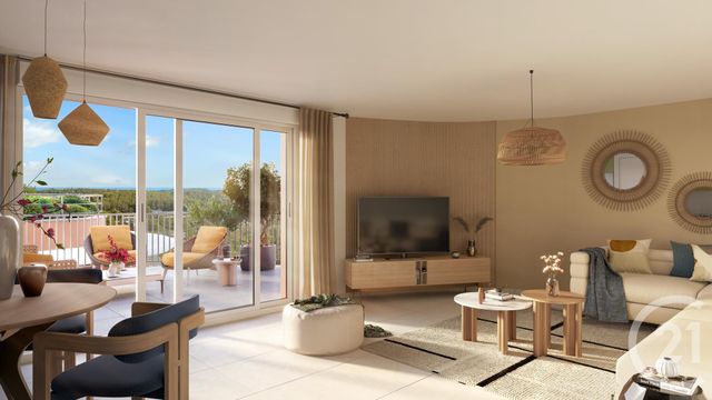 Appartement T3 à vendre - 3 pièces - 59,60 m2 - Valbonne - 06 - PROVENCE-ALPES-COTE-D-AZUR