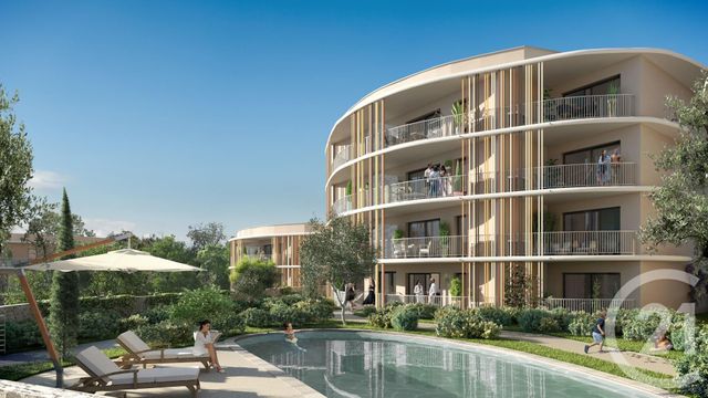 Appartement T3 à vendre - 3 pièces - 59,60 m2 - Valbonne - 06 - PROVENCE-ALPES-COTE-D-AZUR