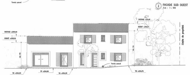 Terrain &agrave; vendre - 790 m2 - Valbonne - 06 - PROVENCE-ALPES-COTE-D-AZUR