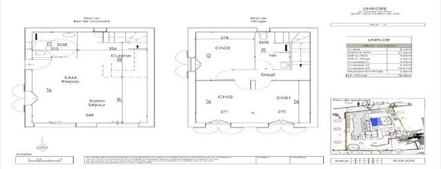 Maison &agrave; vendre - 4 pi&egrave;ces - 78,58 m2 - Le Rouret - 06 - PROVENCE-ALPES-COTE-D-AZUR