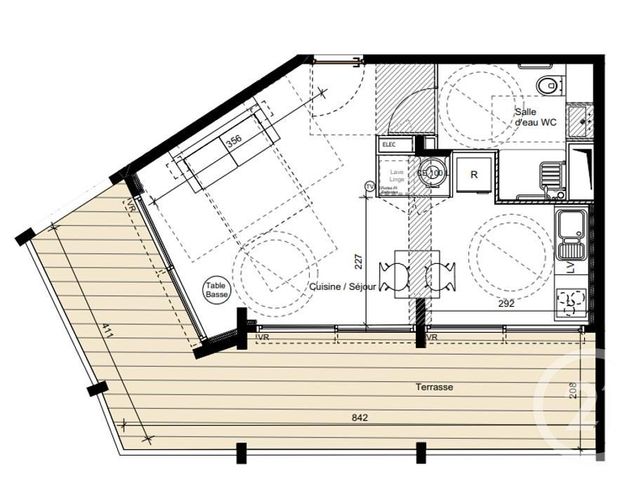 Appartement F1 à vendre - 1 pièce - 32,40 m2 - La Grande Motte - 34 - LANGUEDOC-ROUSSILLON