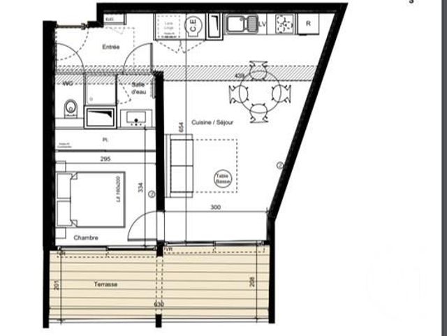 Appartement F1 à vendre - 2 pièces - 42,60 m2 - La Grande Motte - 34 - LANGUEDOC-ROUSSILLON