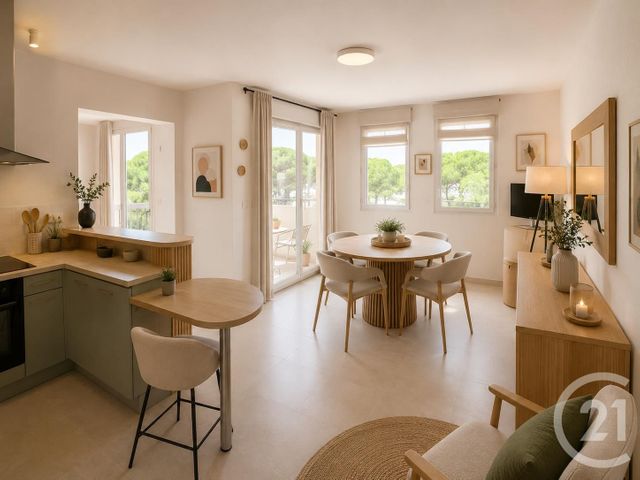 Appartement &agrave; vendre - 3 pi&egrave;ces - 50,62 m2 - La Grande Motte - 34 - LANGUEDOC-ROUSSILLON