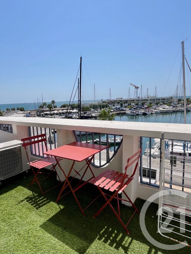 Appartement Studio &agrave; louer - 1 pi&egrave;ce - 27,83 m2 - La Grande Motte - 34 - LANGUEDOC-ROUSSILLON