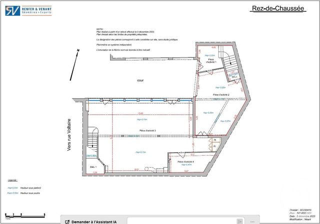 Divers &agrave; vendre - 372,80 m2 - La Garenne Colombes - 92 - ILE-DE-FRANCE