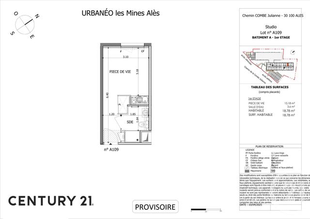 Appartement Studio à vendre ALES