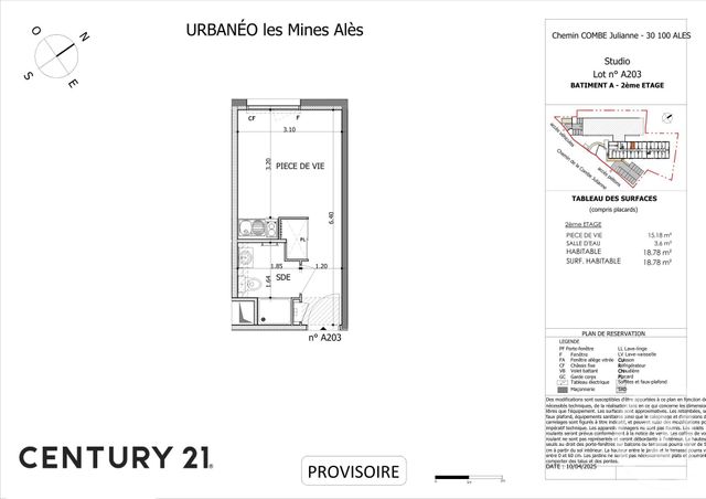 Appartement Studio à vendre ALES