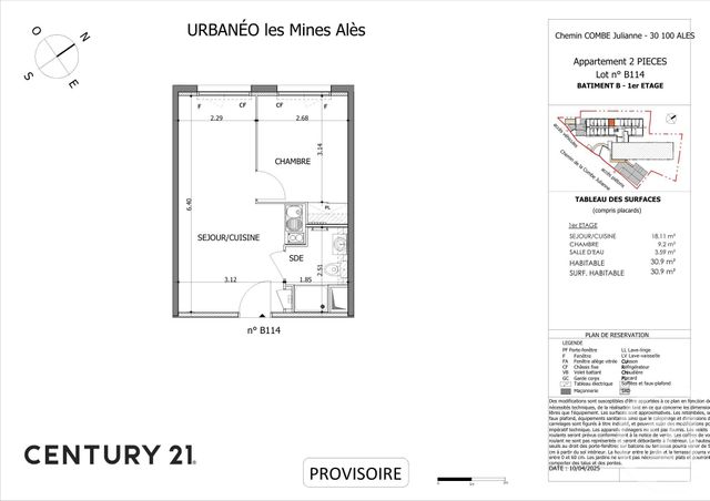 Appartement Studio à vendre ALES