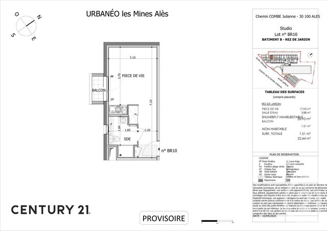 Appartement Studio à vendre ALES