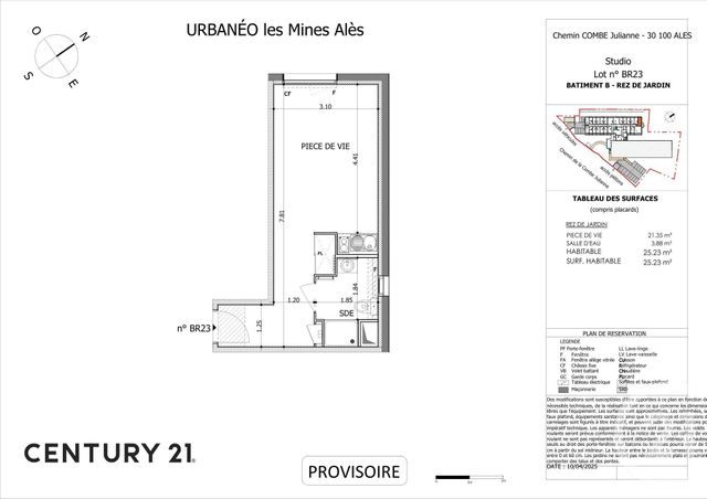 Appartement Studio à vendre ALES