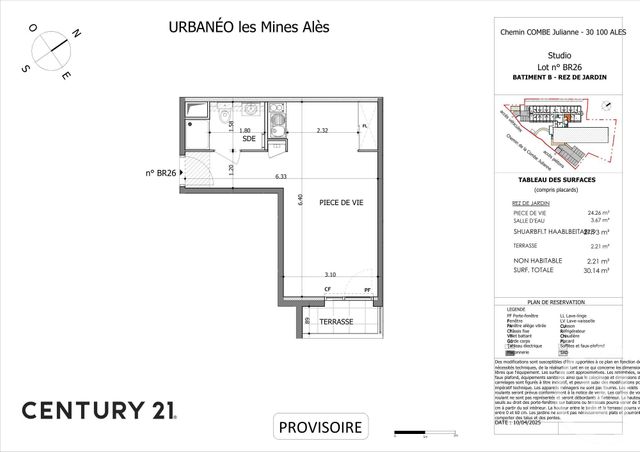 Appartement Studio à vendre ALES