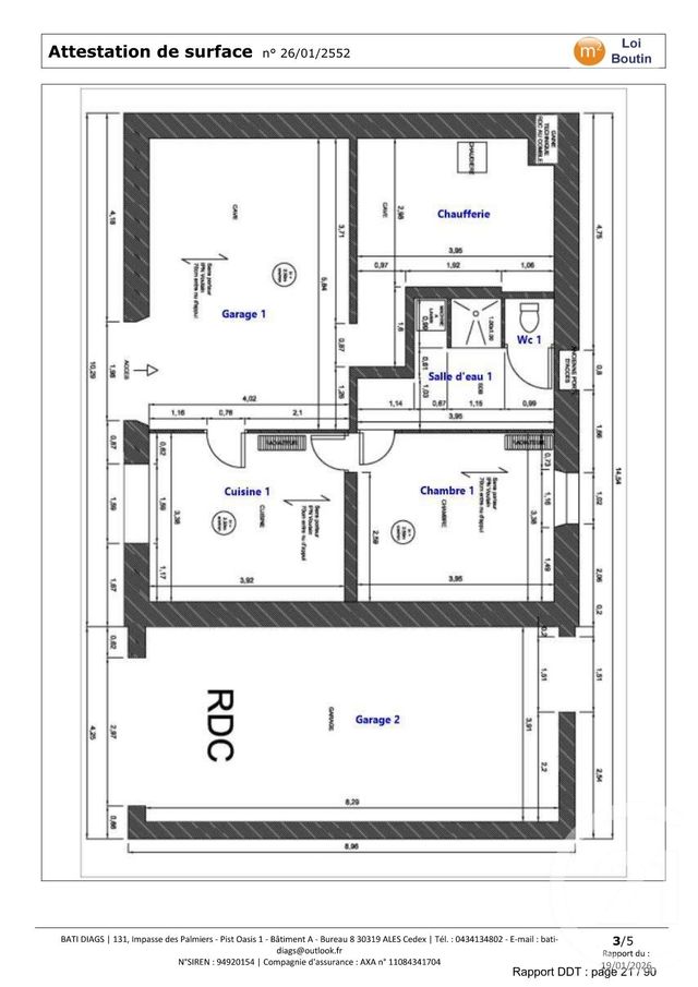 Maison &agrave; vendre - 7 pi&egrave;ces - 132,63 m2 - Ales - 30 - LANGUEDOC-ROUSSILLON