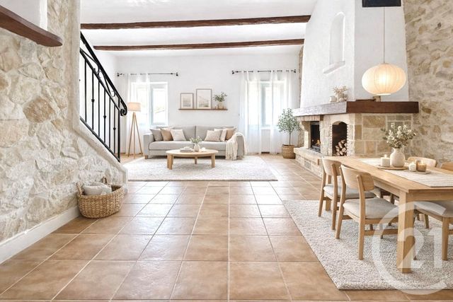 Maison &agrave; vendre - 4 pi&egrave;ces - 84 m2 - Laval Pradel - 30 - LANGUEDOC-ROUSSILLON