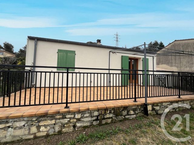 Maison &agrave; louer - 4 pi&egrave;ces - 71,30 m2 - St Privat Des Vieux - 30 - LANGUEDOC-ROUSSILLON
