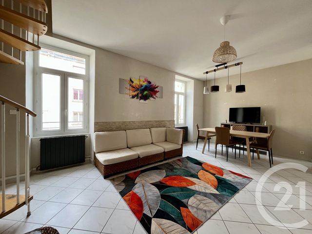 Appartement Duplex &agrave; louer - 4 pi&egrave;ces - 79,94 m2 - Ales - 30 - LANGUEDOC-ROUSSILLON