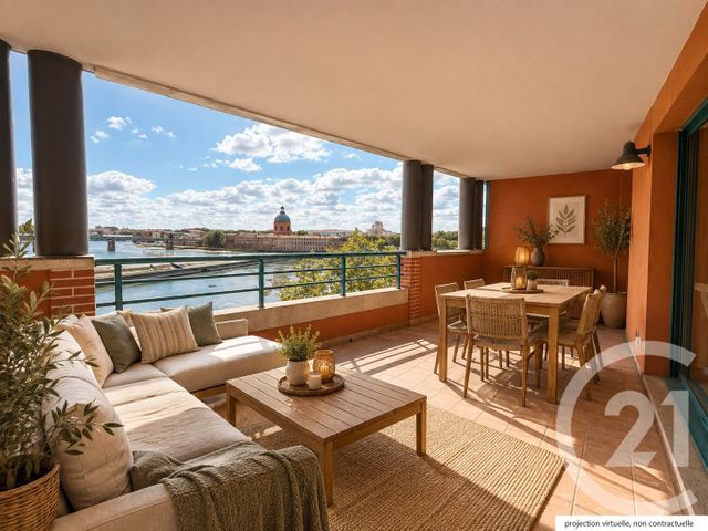 Appartement T4 &agrave; vendre - 4 pi&egrave;ces - 109,55 m2 - Toulouse - 31 - MIDI-PYRENEES