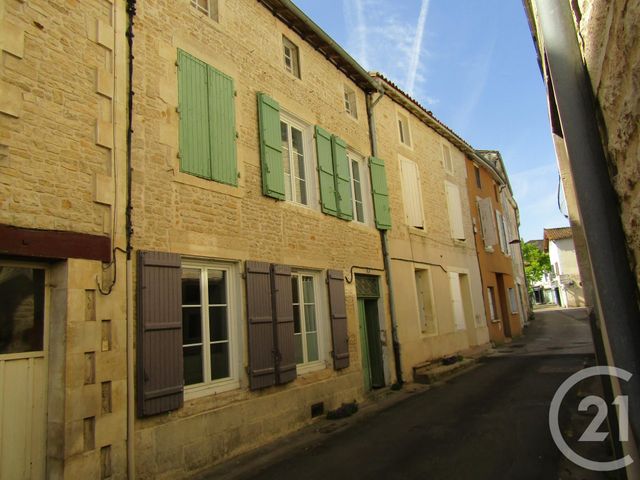Maison &agrave; vendre - 3 pi&egrave;ces - 60 m2 - Chef Boutonne - 79 - POITOU-CHARENTES