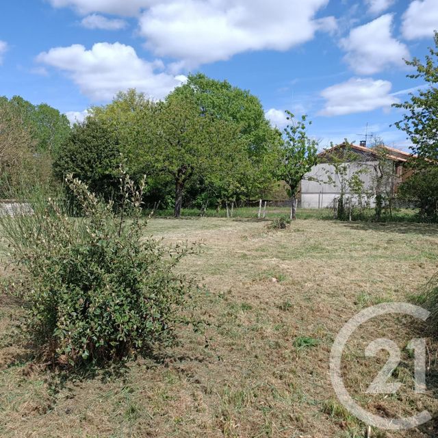 Terrain &agrave; vendre - 983 m2 - Chef Boutonne - 79 - POITOU-CHARENTES