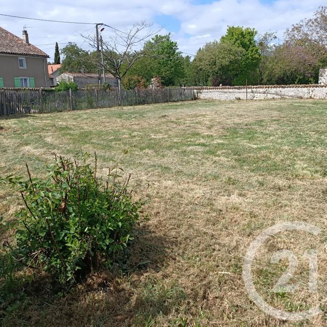 Terrain &agrave; vendre - 983 m2 - Chef Boutonne - 79 - POITOU-CHARENTES