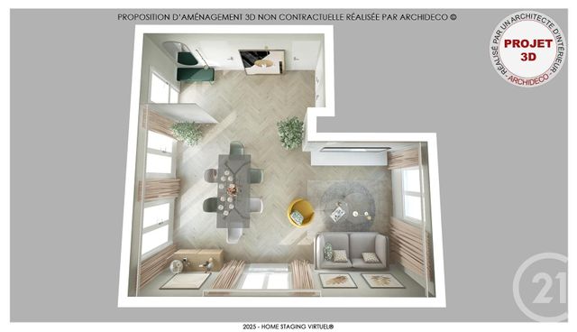 Maison à vendre - 3 pièces - 61,50 m2 - Agon Coutainville - 50 - BASSE-NORMANDIE