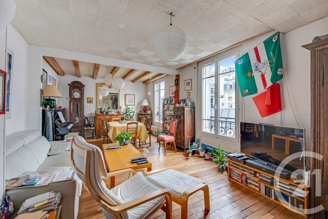 Appartement F4 à vendre - 5 pièces - 88,30 m2 - Paris - 75019 - ILE-DE-FRANCE