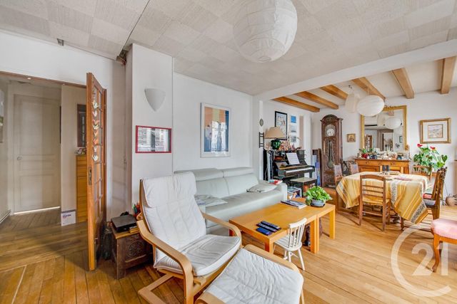 Appartement F4 à vendre - 5 pièces - 88,30 m2 - Paris - 75019 - ILE-DE-FRANCE