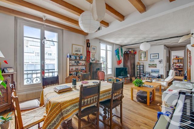 Appartement F4 à vendre - 5 pièces - 88,30 m2 - Paris - 75019 - ILE-DE-FRANCE