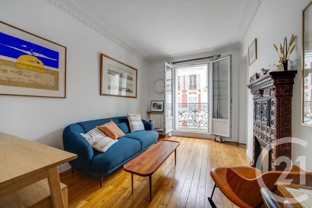 Appartement F2 à vendre - 2 pièces - 39,73 m2 - Paris - 75019 - ILE-DE-FRANCE