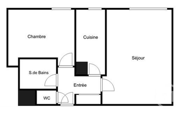 Appartement F2 à vendre - 2 pièces - 49,80 m2 - Paris - 75019 - ILE-DE-FRANCE